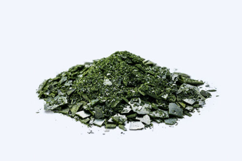 Green candle dye